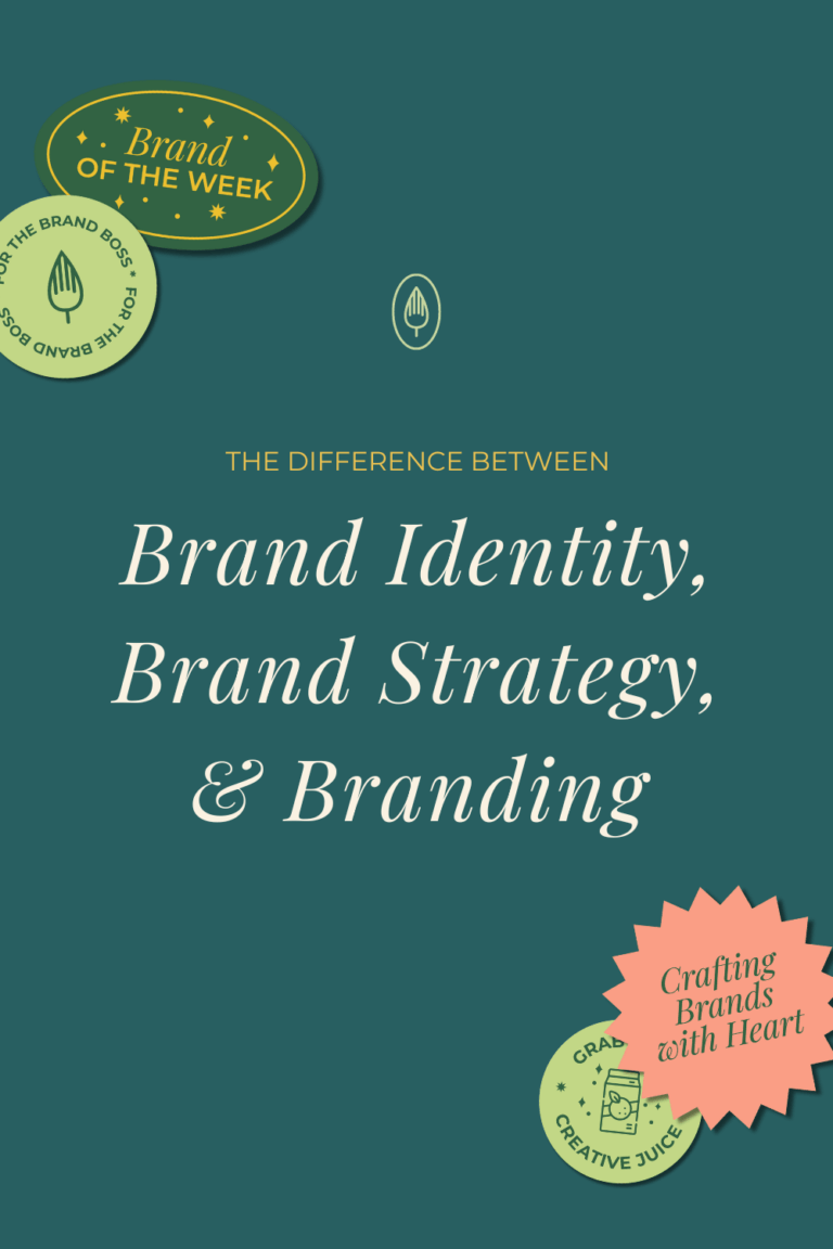 Brand identity vs brand strategy vs branding